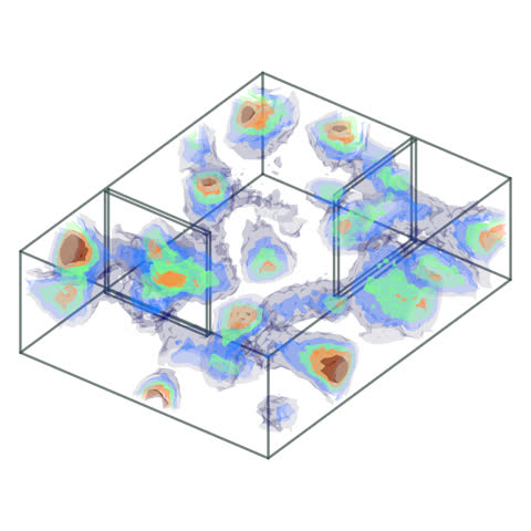 3D spatial activity visualization
